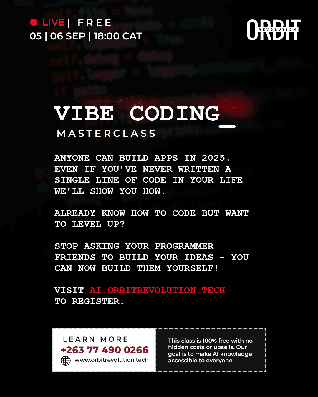 Vibe Coding Masterclass